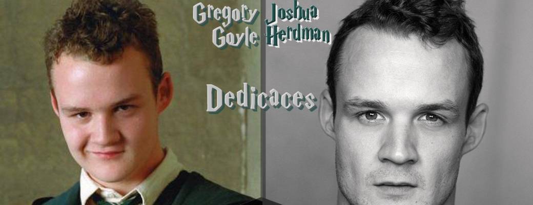 Acteur Joshua Herdman alias Gregory Goyle