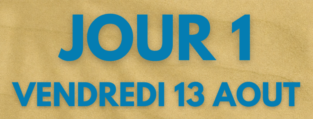 Jour 1 - OPENING PARTY