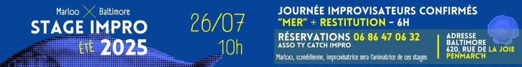 JOURNÉE IMPRO “MER”
