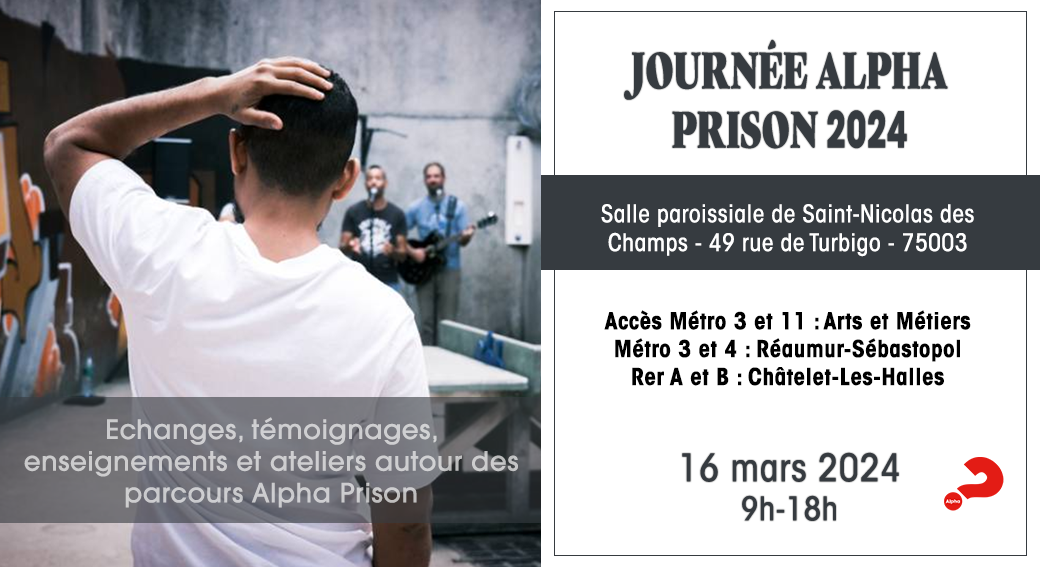Journée Alpha Prison 2024