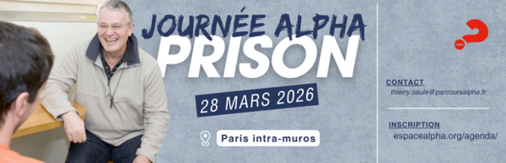 Journée Alpha Prison - 28 mars 2026