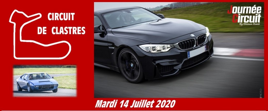 Journée circuit Clastres le 14 Juillet 2020