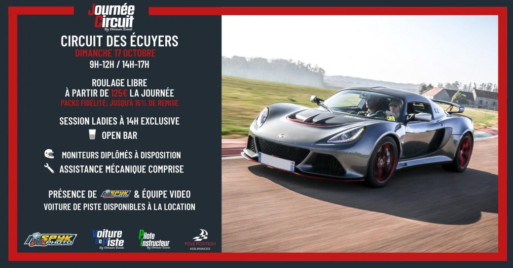 Journée Circuit Ecuyers le Dimanche 17 Octobre 2021