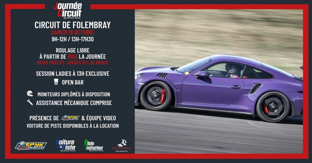 Journée Circuit Folembray le Samedi 16 Octobre 2021