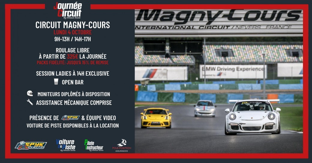 Journée Circuit Magny Cours F1 le 4 Octobre 2021