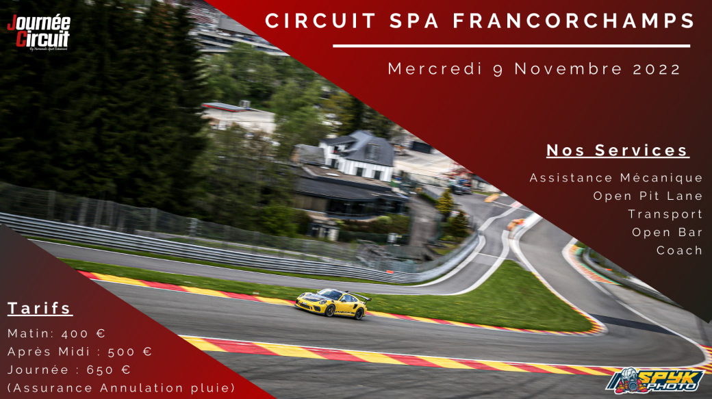 Journée Circuit Spa