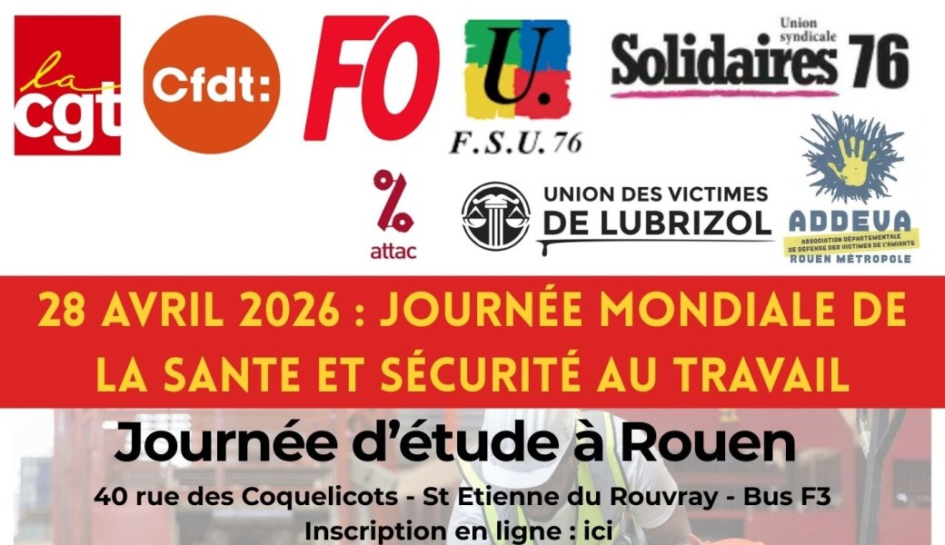 Journée contre les morts et les malades au travail