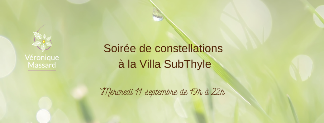 Soirée de constellations familiales