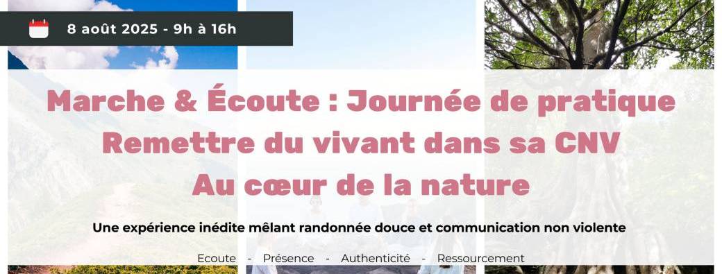 Journée de pratique : Remettre du vivant dans sa CNV