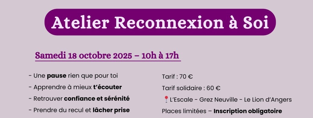 Journée de reconnexion à soi