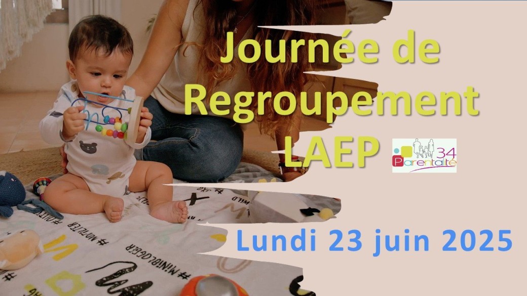 Journée de Regroupement LAEP 2025 - Parentalité 34