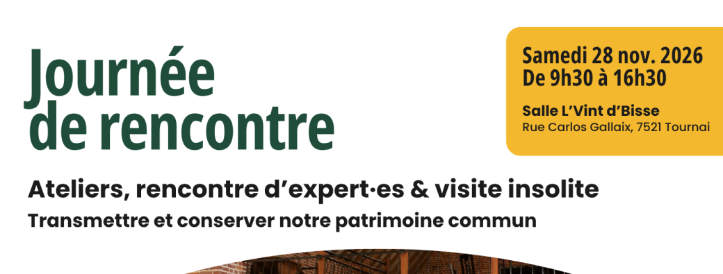 Journée de rencontre - PATRIMOINE