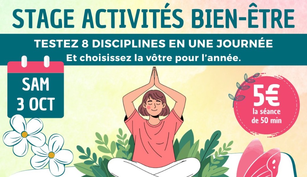 Journée Découverte Bien-Être — Testez 8 disciplines