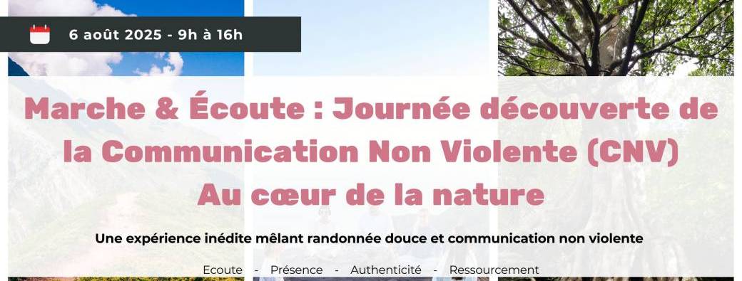 Journée découverte : Écouter la nature, écouter l’autre, s’écouter soi