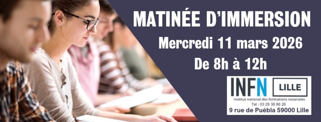 Journée d'immersion 11 mars 2026