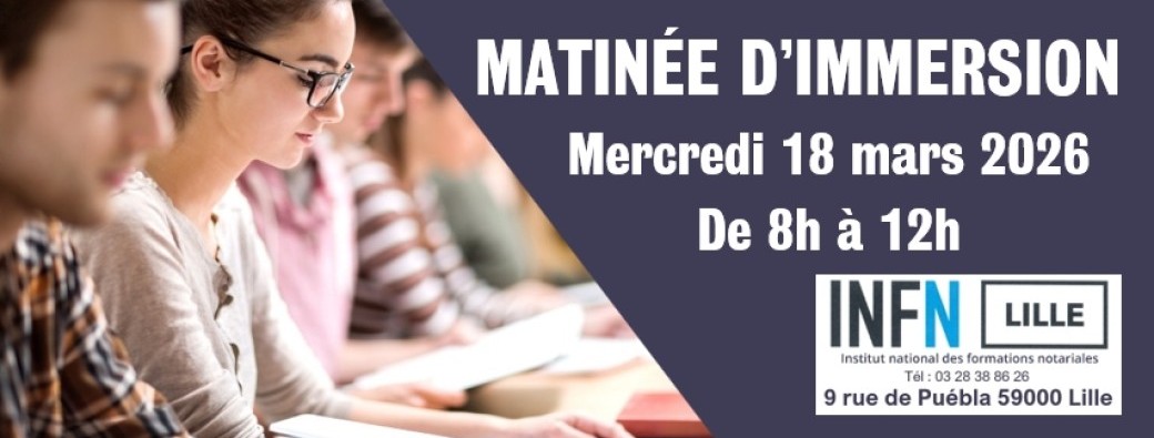 Journée d'immersion 18 mars 2026
