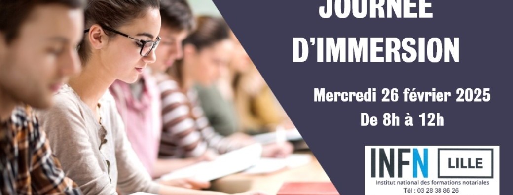 Journée d'immersion 26 février 2025