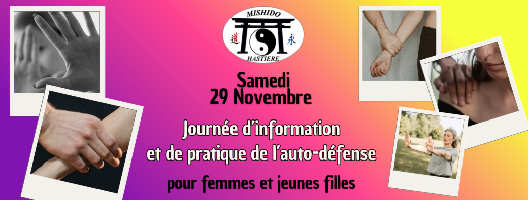 Journée d'information et de pratique de l'auto-défense pour femmes et jeunes filles