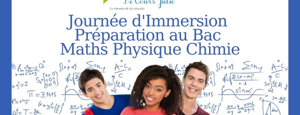 Journée d'Immersion, Préparation au Bac, maths et physique-chimie