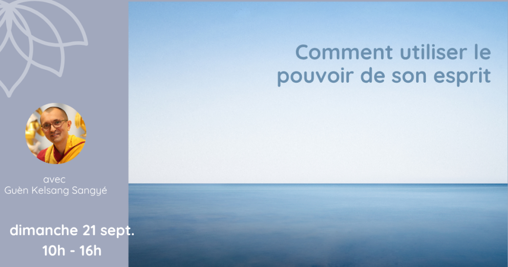 Journée - Mieux gérer ses relations grâce à la psychologie bouddhiste