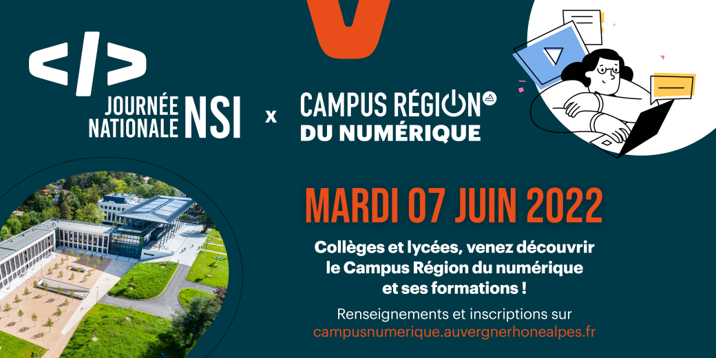 Journée NSI : Découvrez le Campus Région du numérique et ses formations