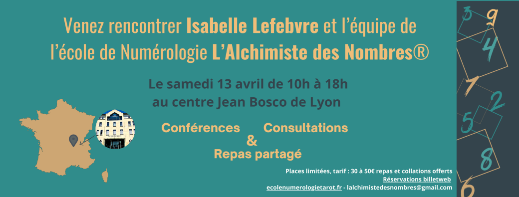 Journée rencontres des Alchimistes des Nombres à Lyon