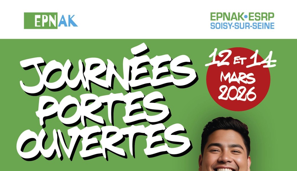 Journée Portes Ouvertes 12 mars 2026 ESRP de Soisy-sur-Seine EPNAK