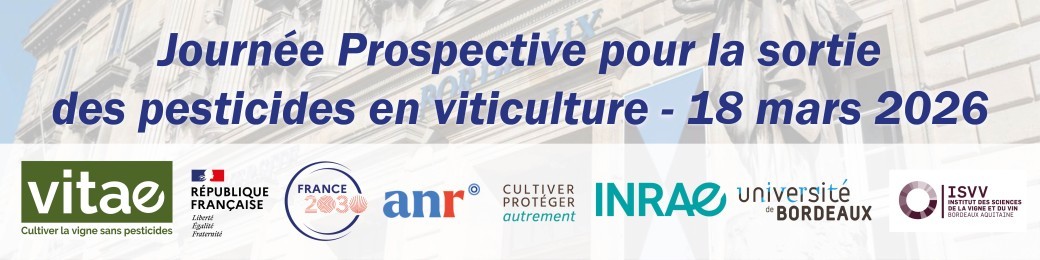 Journée Prospective pour la sortie des pesticides en viticulture