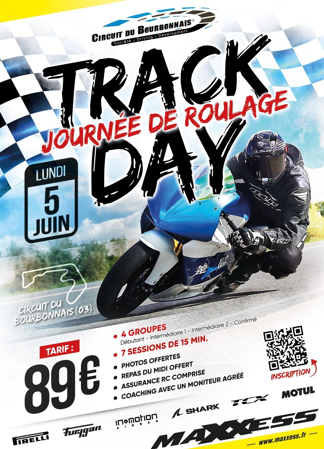 Tickets Journée roulage MAXXESS Billetweb