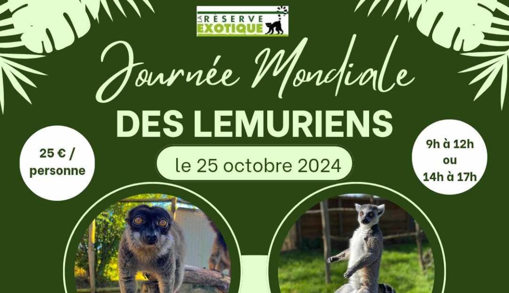 Journée soigneur : "Mondiale des lémuriens"