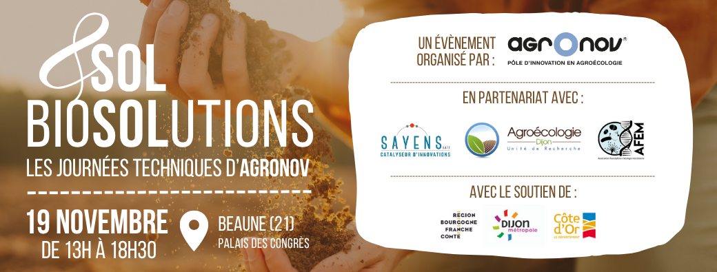 JOURNÉE TECHNIQUE "SOL ET BIOSOLUTIONS" 2025
