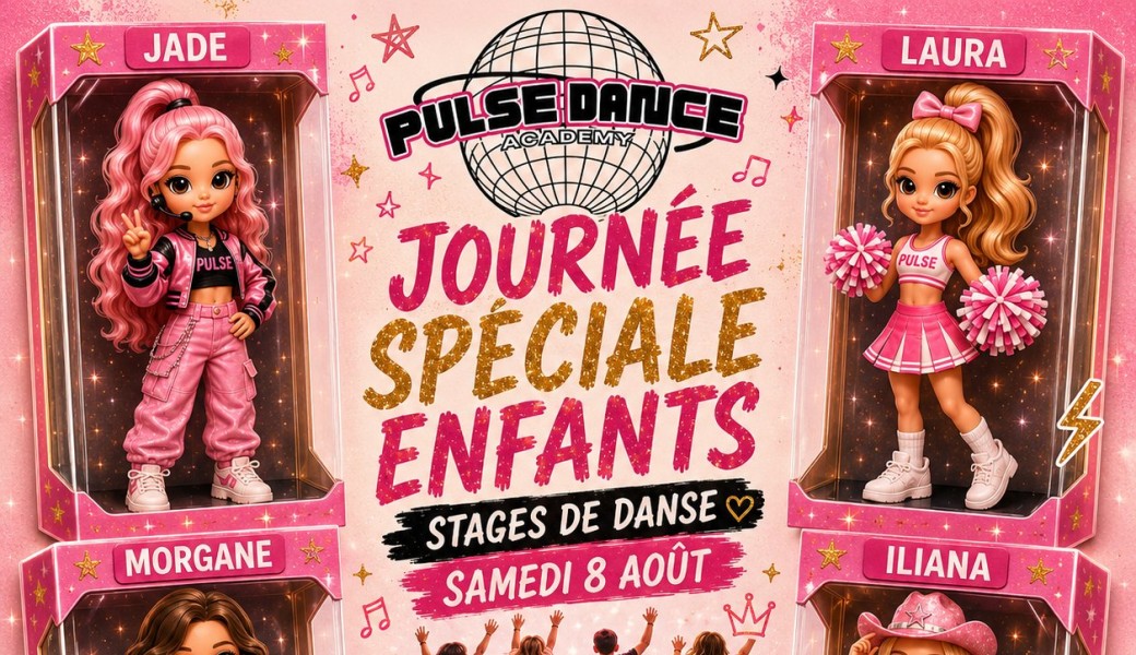 Journée spéciale enfants 8 août (stages de danse)