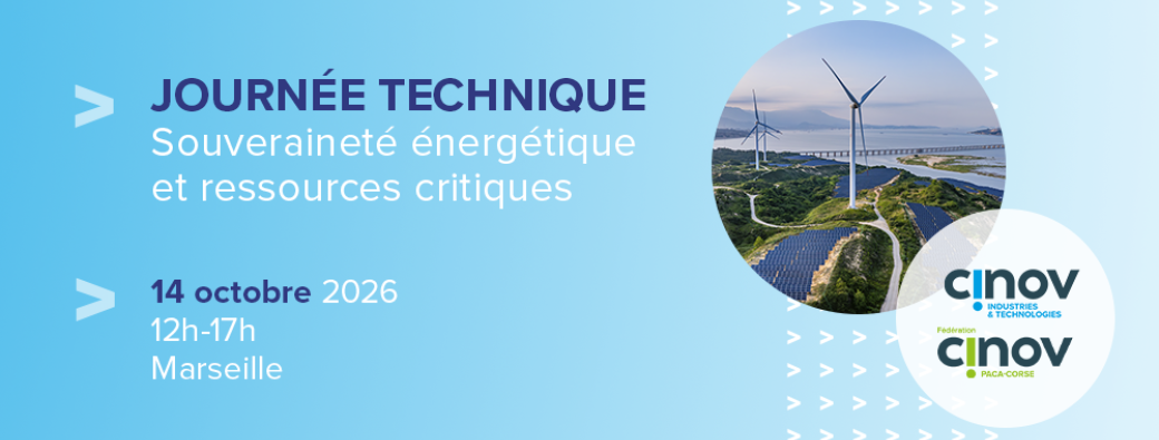 Journée technique - Cinov Industries & technologies