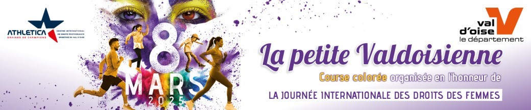 Course colorée - Journée internationale des droits des femmes 
