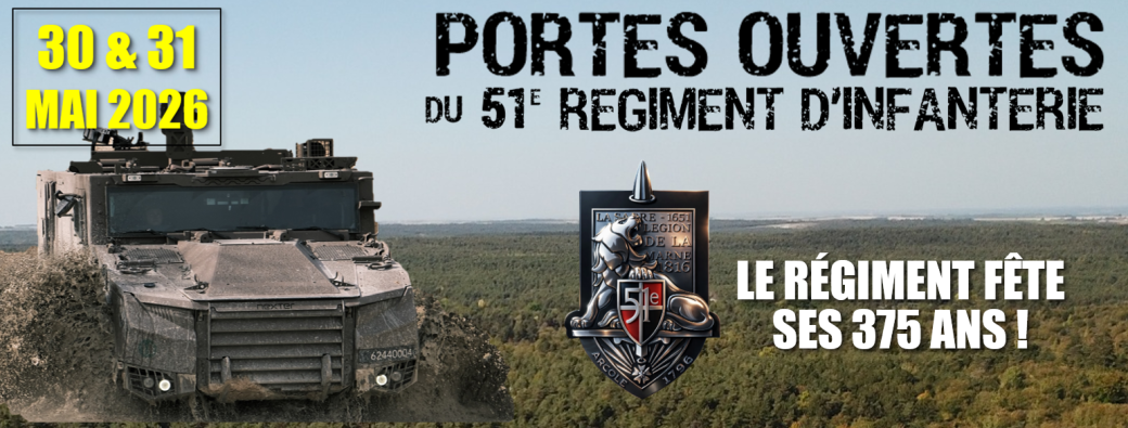Journées portes ouvertes du 51e régiment d'infanterie