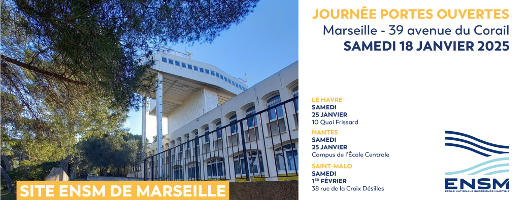 Journée Portes Ouvertes ENSM 2025 - Marseille