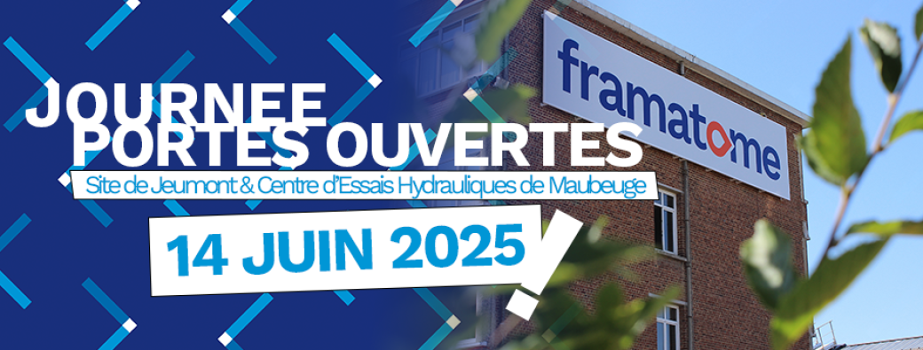 Journées Portes Ouvertes Framatome Centre d'Essai Hydraulique de Maubeuge