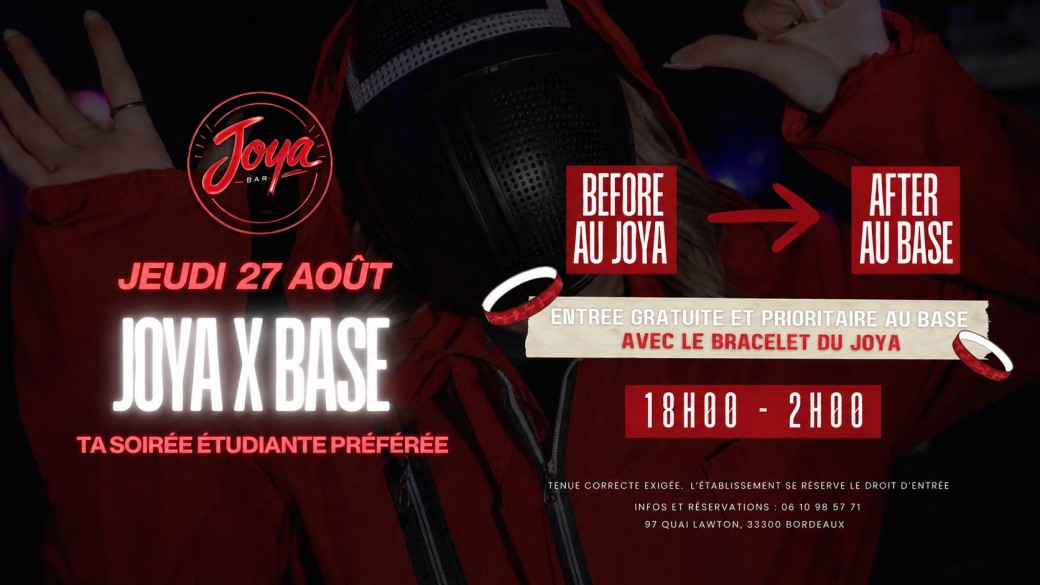 Joya X Base 27 aout