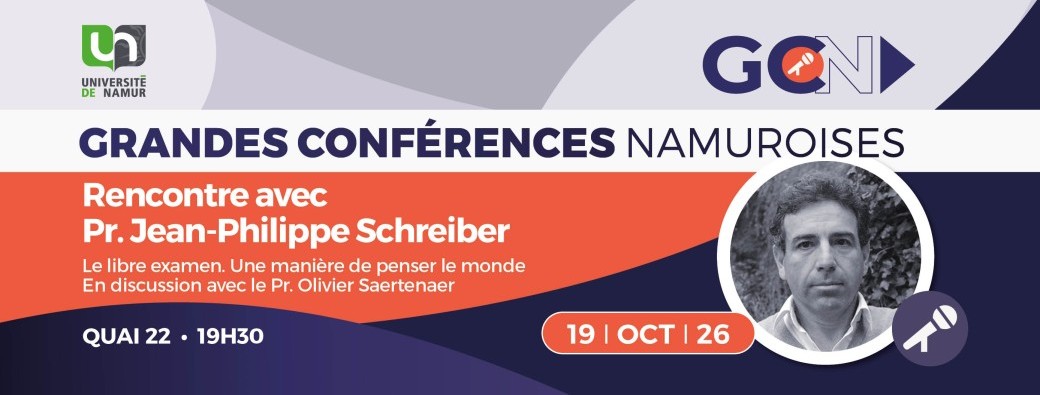Rencontre avec Jean-Philippe Schreiber - Le libre examen. Une manière de penser le monde
