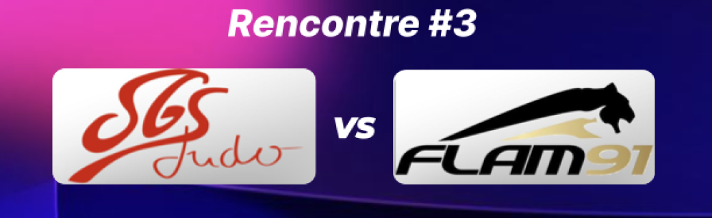 JUDO PRO LEAGUE - J1 - SAINTE GENEVIÈVE SPORT VS FLAM 91