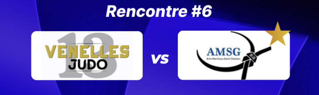 JUDO PRO LEAGUE - J1 - VENELLES JUDO 13 VS AM SAINT GRATIEN