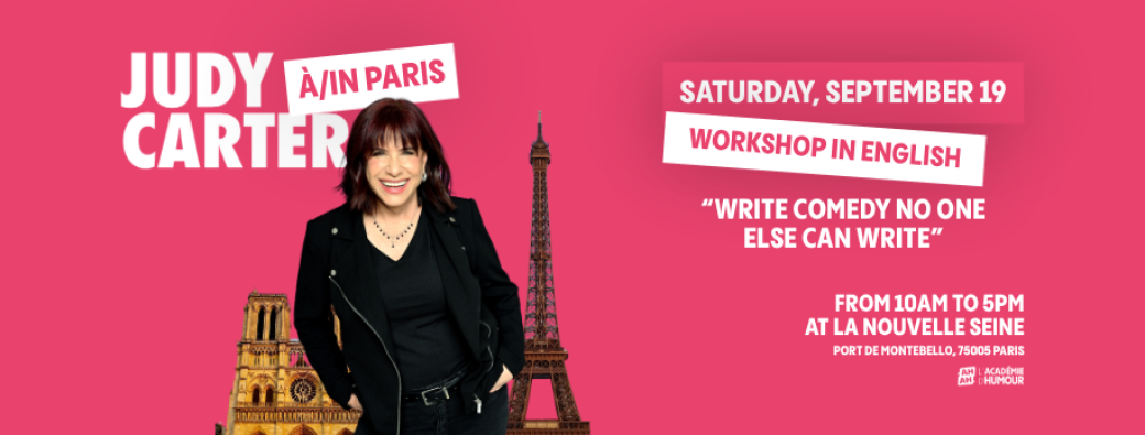 JUDY CARTER - WORKSHOP EN ANGLAIS
