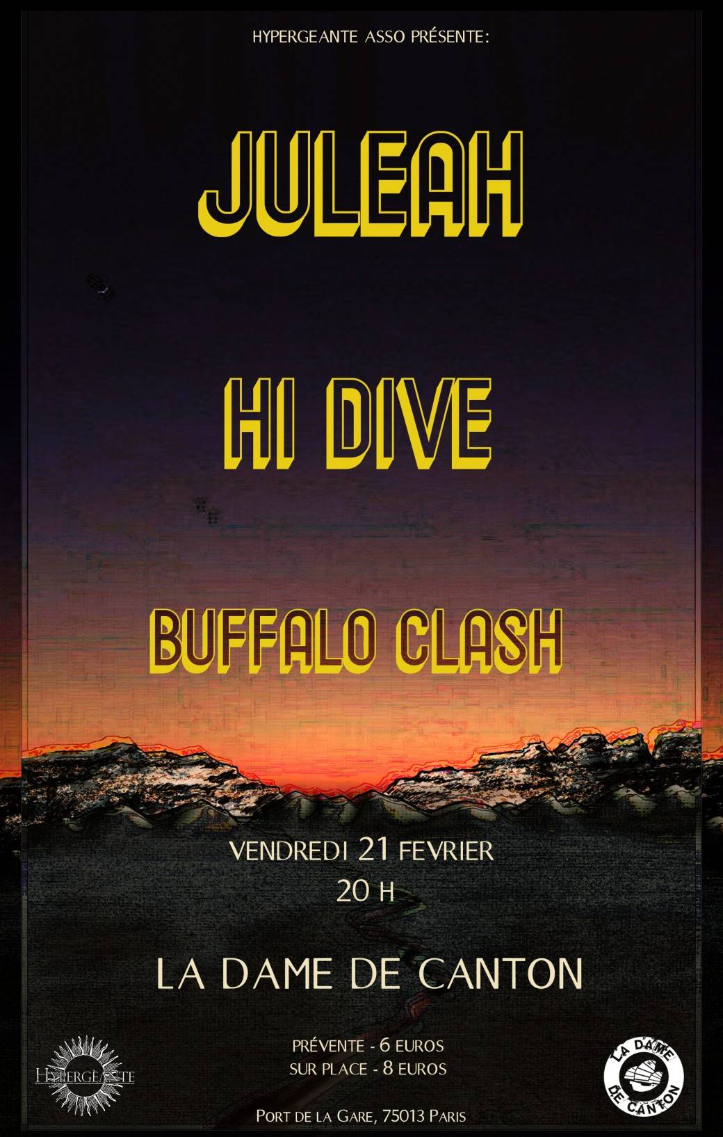 JULEAH + HI DIVE + BUFFALO CLASH 