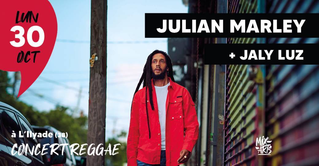 JULIAN MARLEY + JALY LUZ • Concert REGGAE