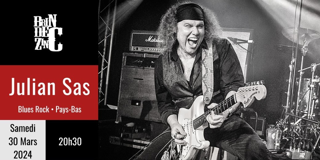 Julian Sas (Blues Rock • Pays-Bas)