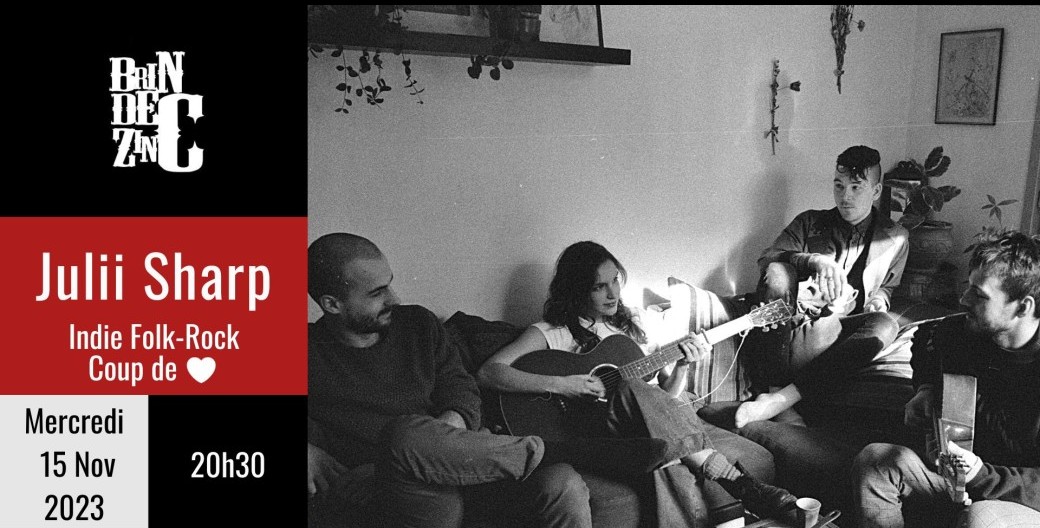 Julii Sharp (Indie Folk-Rock •  Coup de ❤️)