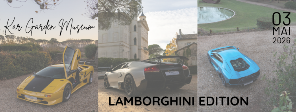KAR GARDEN MUSUEUM - LAMBORGHINI EDITION