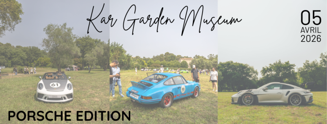 KAR GARDEN MUSUEUM - PORSCHE EDITION