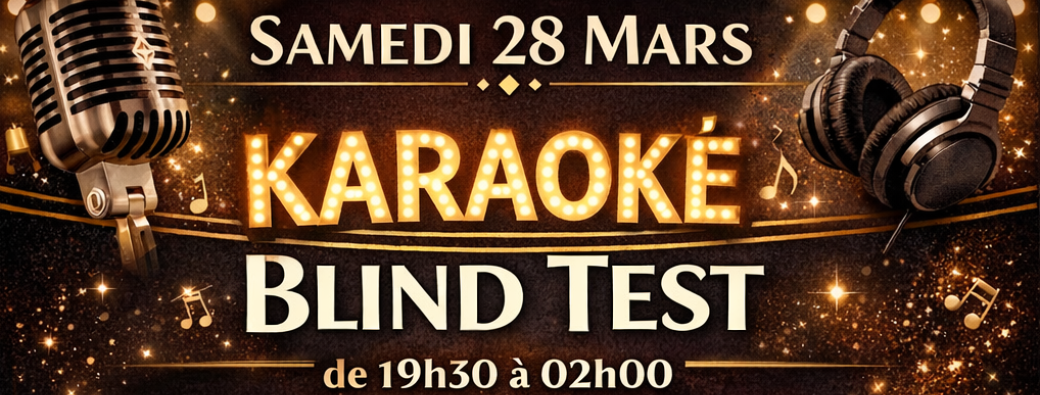 SOIRÉE KARAOKÉ / FORMULE REPAS