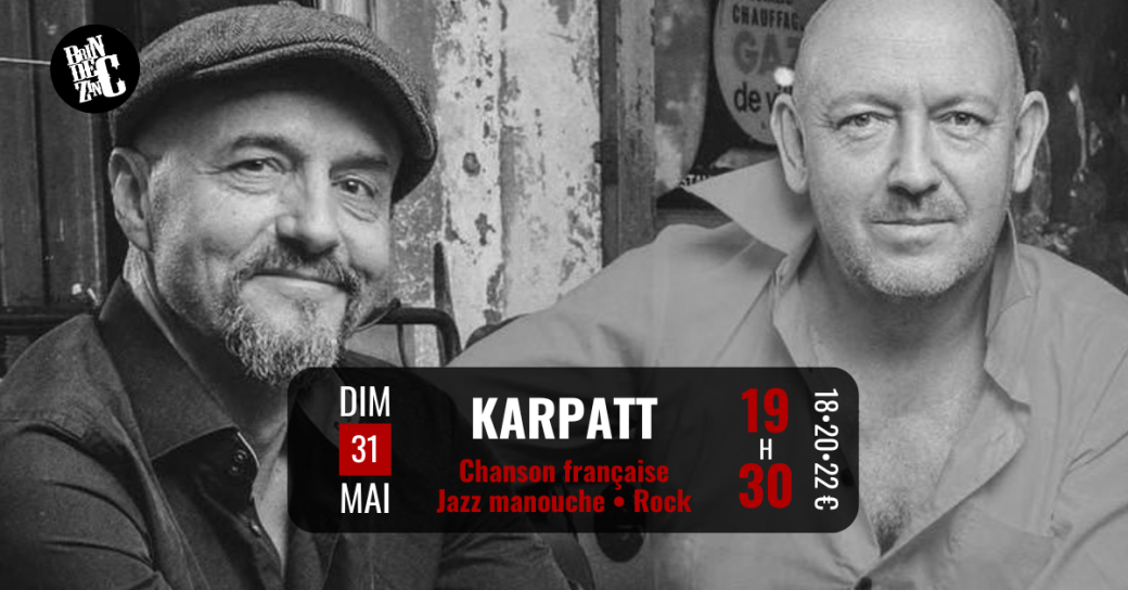 KARPATT (Chanson française • Jazz manouche • Rock)